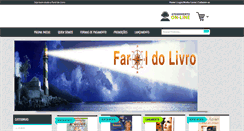 Desktop Screenshot of faroldolivro.com.br