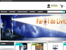 Tablet Screenshot of faroldolivro.com.br